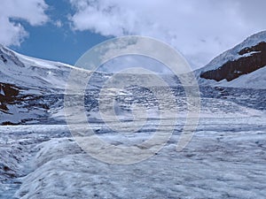 Athabasca Glacier, Columbia Icefield, July 1980