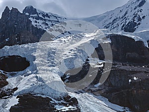 Athabasca Glacier, Columbia Icefield, July 1980