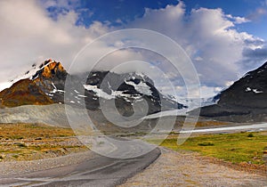 Athabasca Glacier, Columbia Icefield photo