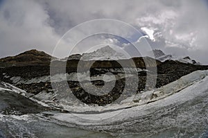 Athabasca glacier, Columbia Icefields, Jasper National Park