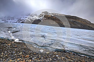 Athabasca glacier, Columbia Icefields, Jasper National Park, Alberta, Canada