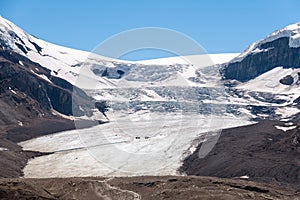 Athabasca Glacier, Icefields Parkway, Canada