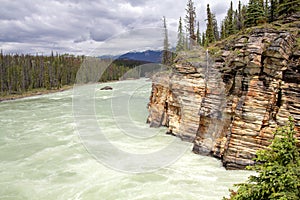 Athabasca River, Icefields Parkway, Jasper National Park, Canada