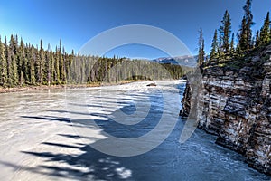 Athabasca River- Jasper National Park- Alberta- CA