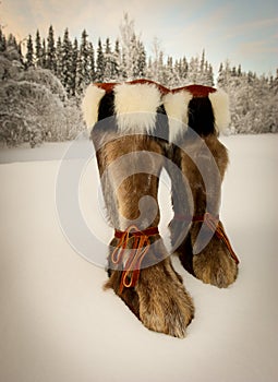 Athabascan Eskimo Muk Luks photo