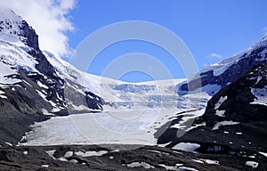 Athabaska glacier. photo