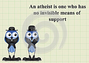 Atheism saying