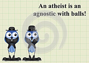 Atheism saying photo