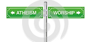 Atheism Worship Religion Guidepost