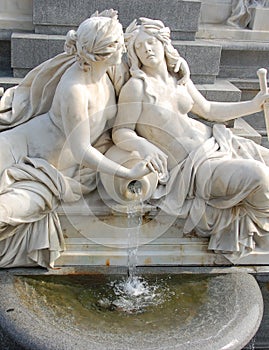 Athena fountain photo