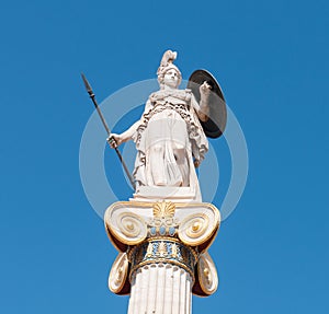Athena God statue