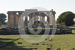 Athena Greek temple paestum