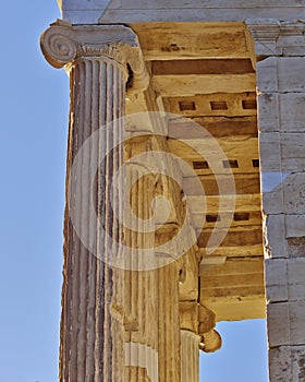 Athena Nike small temple, Athens Greece