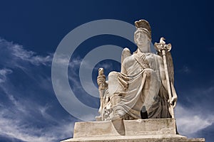 Athena sculpture photo