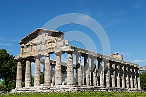 Athena Temple in Paestum