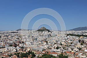 Athenes mountain