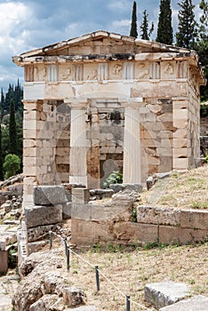 Athenian Treasure Delphi Greece