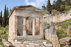 The Athenians Thesaurus in Delphi