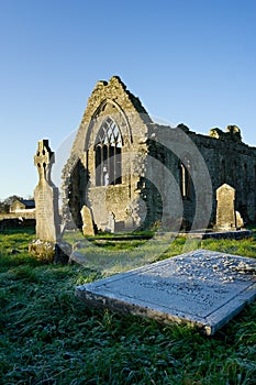 Athenry Dominican Friary,details and cemetery