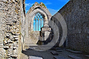 Athenry Priory and National Monument in Athenry County Galway, Ireland photo