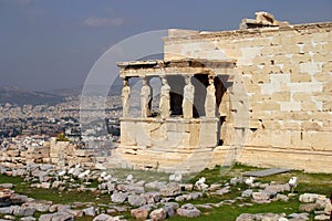 Athens Acropolis, The Erechtheum