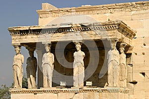 Athens Acropolis, The Erechtheum photo