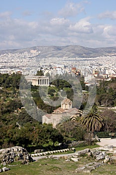 Atene vista aerea 