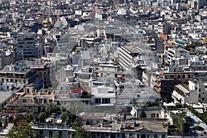 Athens City from Acropolis