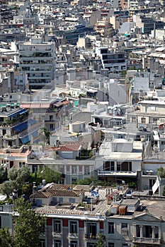 Athens City from Acropolis