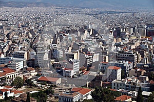 Athens City from Acropolis