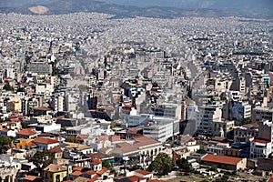 Athens City from Acropolis