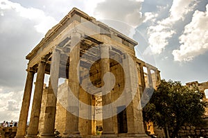 Athens Erechtheion, Ionic temple