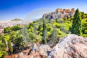 Athens, Greece, Acropolis and Erechtheion Temple