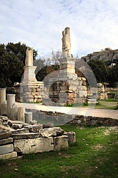 Athens, Greece - The Agora and Acropolis