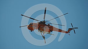 ERICKSON AIR-CRANE S64E FIREFIGHTING HELICOPTER - GREECE