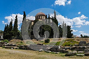 Athens, Greece, Holy Trinity Church Kerameikos Cemetery, Russian Church, Saint Nicodemus Church