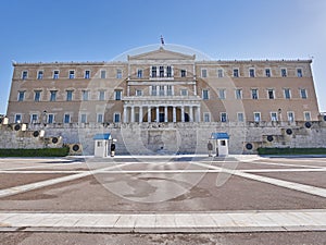 Athens, Greece, the parliament on Syntagma square