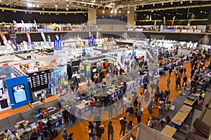 Athens Marathon expo in Taekwondo and Handball Olympic Stadium