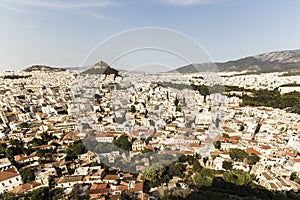 Athens and Mount Lycabettus