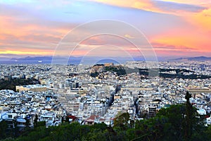 Athens panorama photo