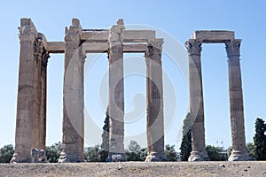 Athens - Temple of Zeus photo
