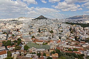 Athens view from Acropolis, Greece