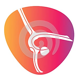 Athlete sport game competition icon