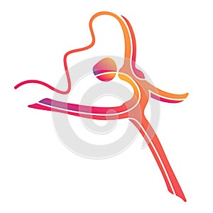 Athlete sport game competition icon