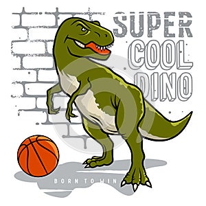 Athletic dino 006