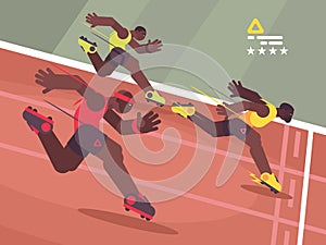 Athletics competition sprint