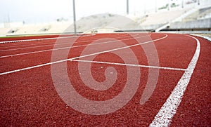 Athletics Stadium Running track curve