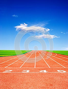 Athletics track