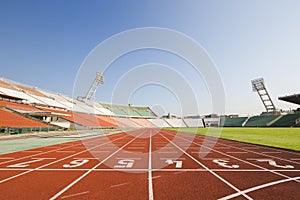 Athletics track