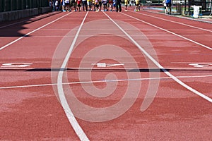 Athletics track